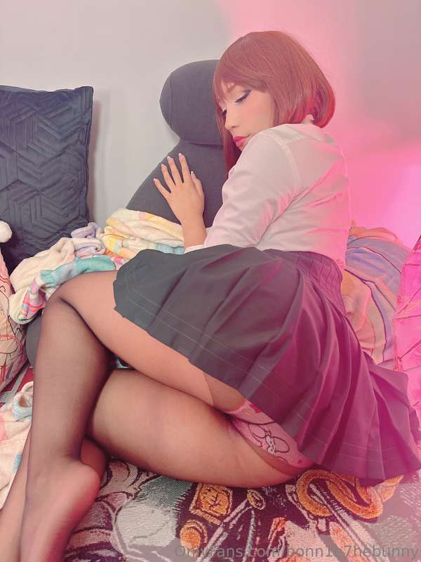 Can i be your study buddy? 👉👈😋- Cosplay: (Uravity) Ochako Ur.. 9