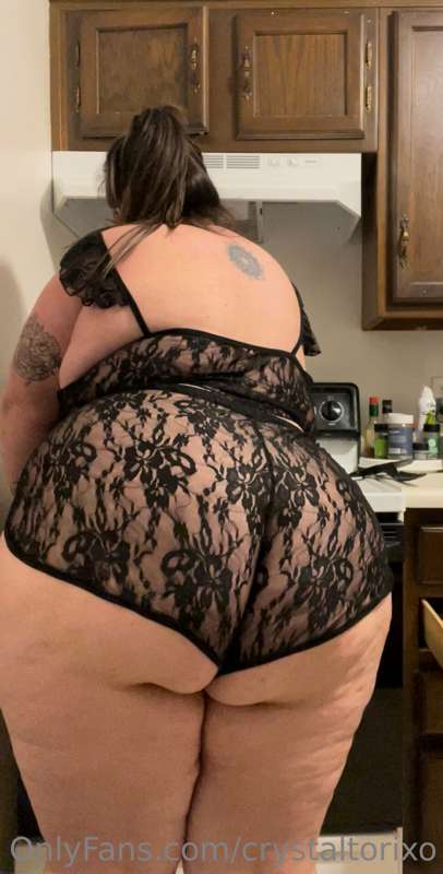 You come home from work and I’m cooking dinner wearing this,..