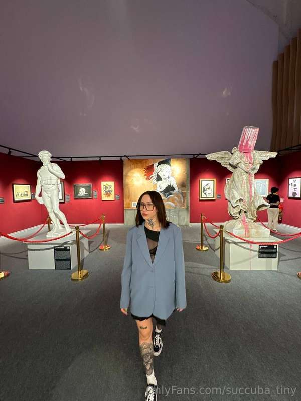 Walking through a museum always makes me feel a little diffe..