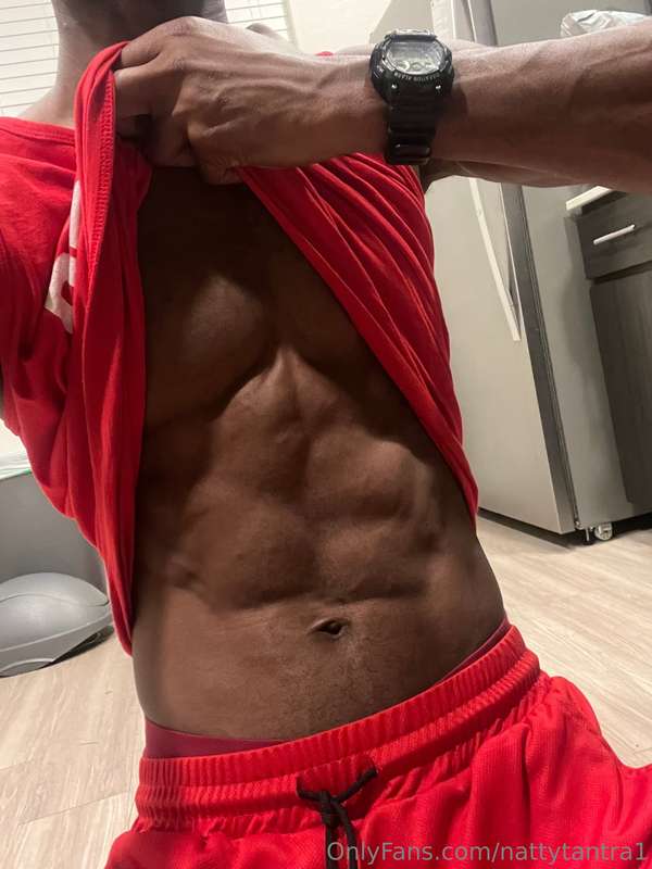It wasn't until I went vegan that my abs really revealed.