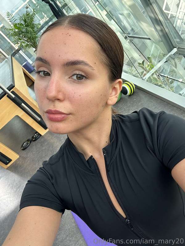 I do yoga every morning, it helps me to find harmony and tra..