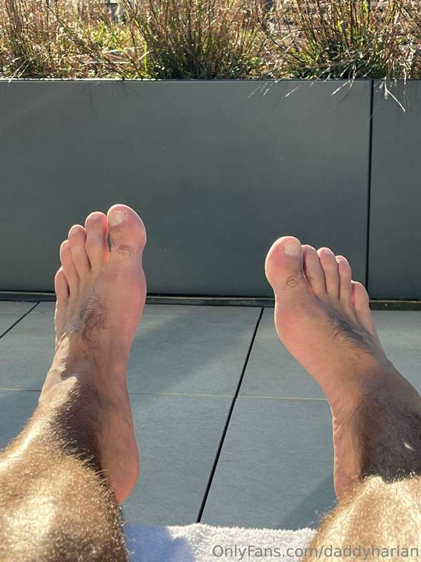 I think now that I’ve been running around barefoot all summe..