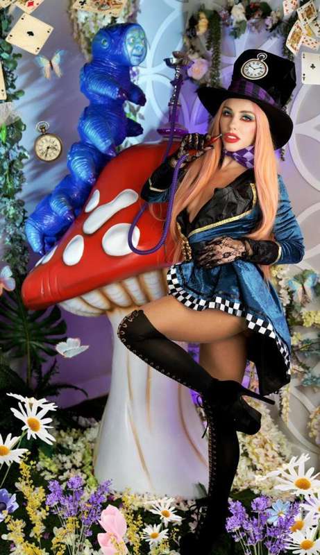 Happy Unbirthday and Halloween from the maddest of Hatters! ..