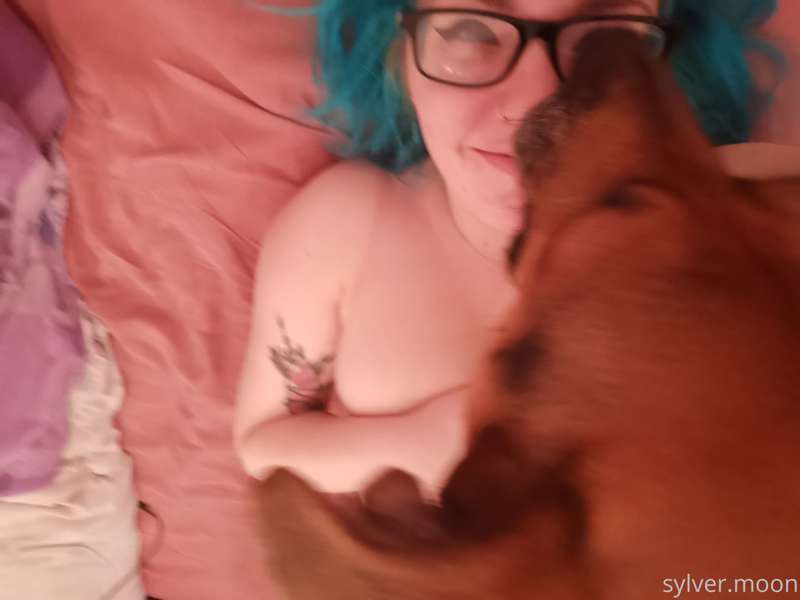 Me: maybe I'll take a few pics this morning
My dog: no 3