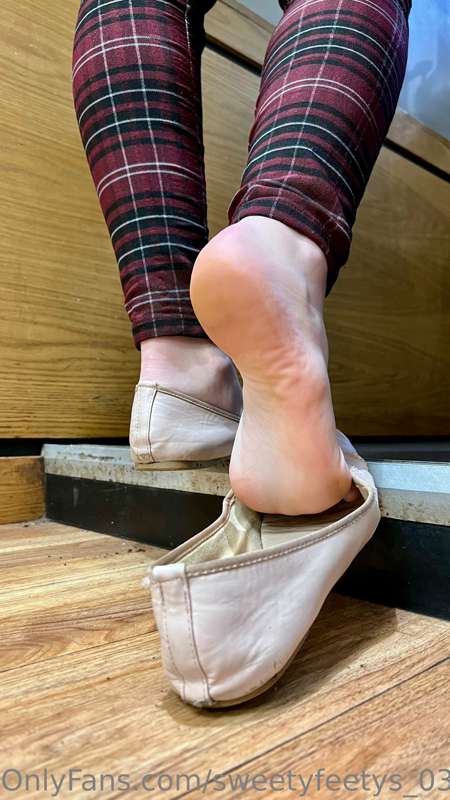 Oops, those shoes come off so easily! 1
