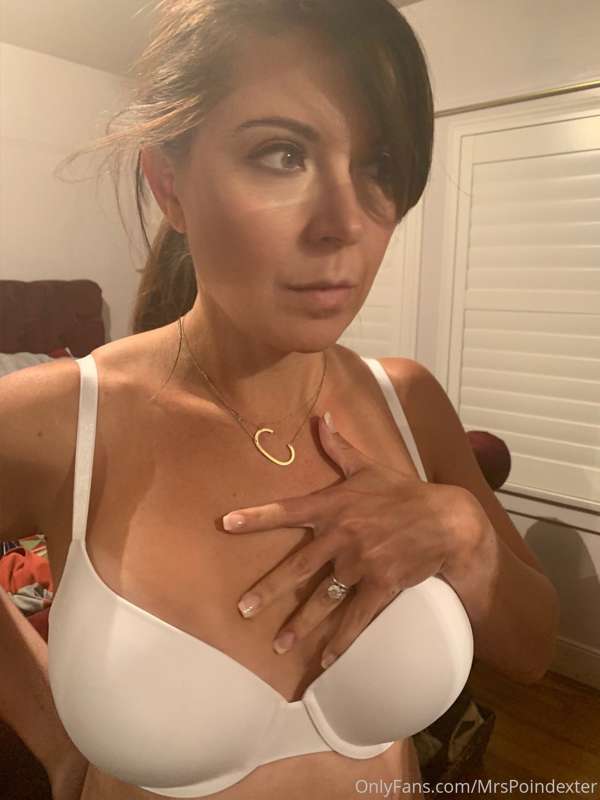 How dare you stare at my big boobs!  I’m a married mom!