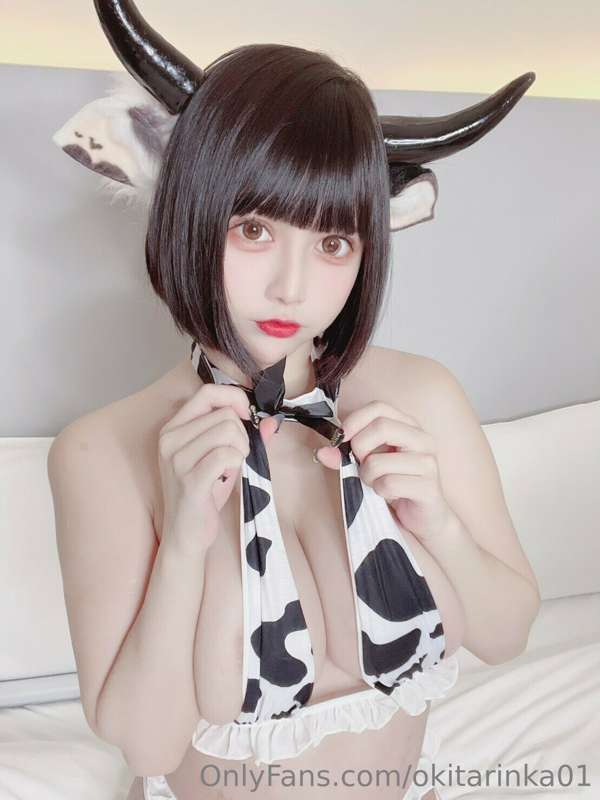 2023 February 2月套圖獎勵
＝乳牛寶寶 little cow ＝

該養一頭這樣的牛牛了吧❤️

！月訂閱.. 6