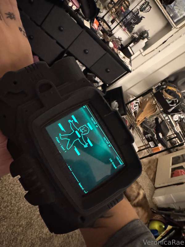 new set loading for this week!In the meantime, my Pip-Boy ca..