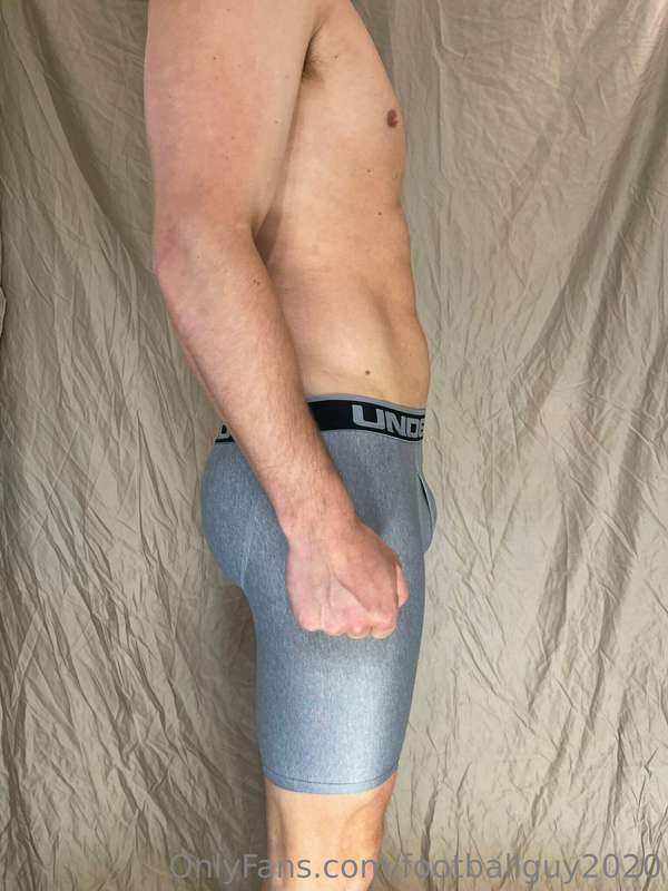 The sexy corporal in tight undies showing off his amazing as.. 22