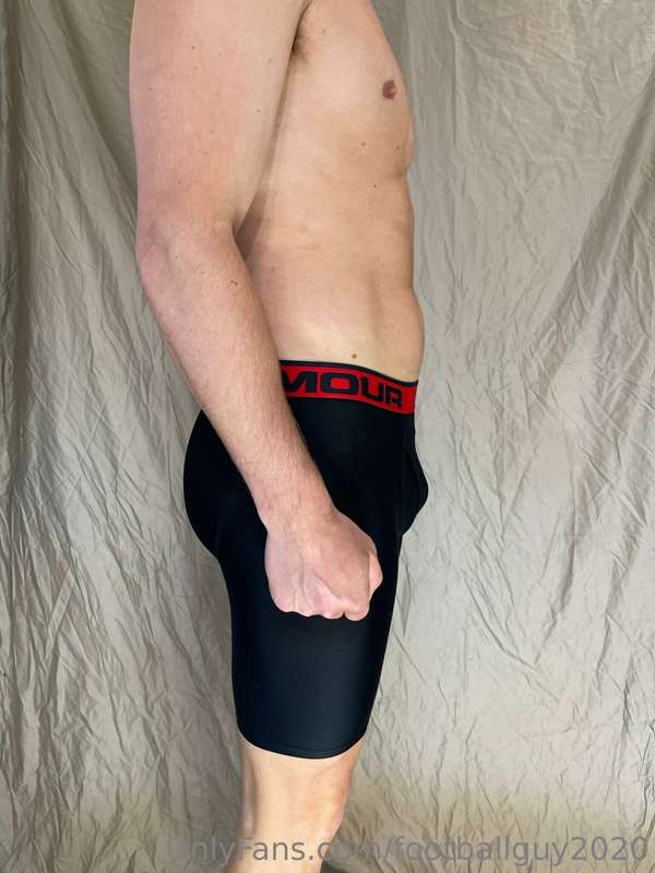 The sexy corporal in tight undies showing off his amazing as.. 12