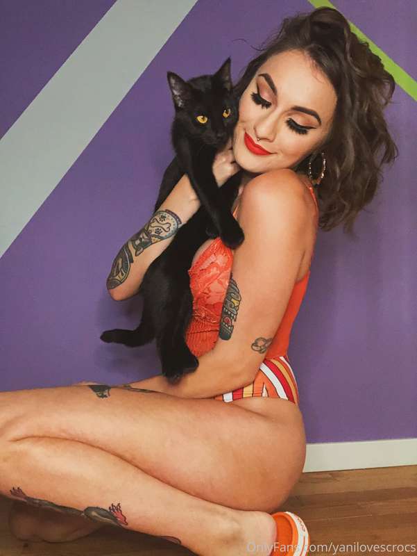 I tried to create content and my animals insisted on being i..