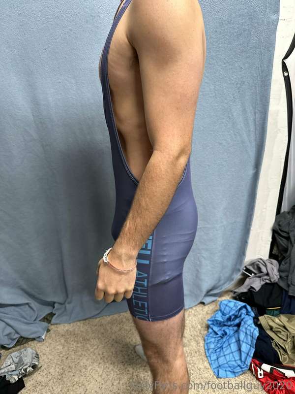 Wrestling singlet wearing private! 27