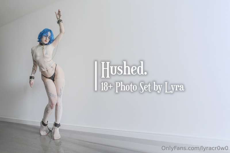 HUSHED. - lyra bondage photo set ✧.*⋆°. ~this is probably my..