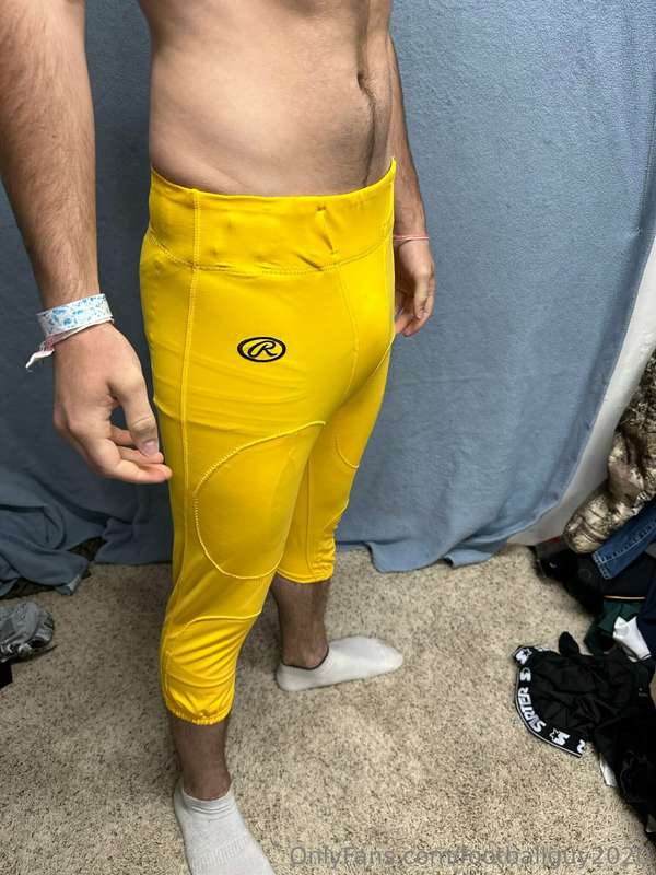 More of the private in football pants! 18