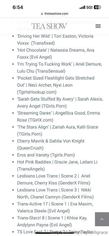 So unbelievably honored to have been nominated for 5 TEAs! W.. 2
