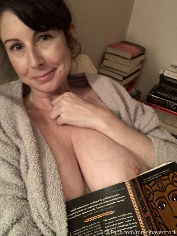 Love to curl up with a good book on a rainy night... unless ..