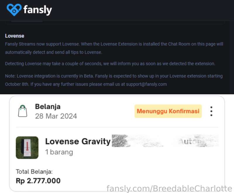 Breedablecharlotte - Fansly - 28 Mar, 2024