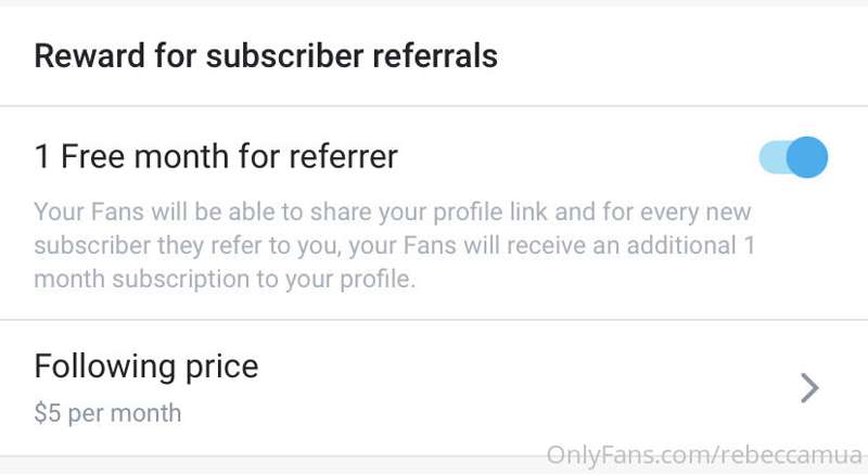 Get the next month FREE by telling your friends about me!🥵 W..