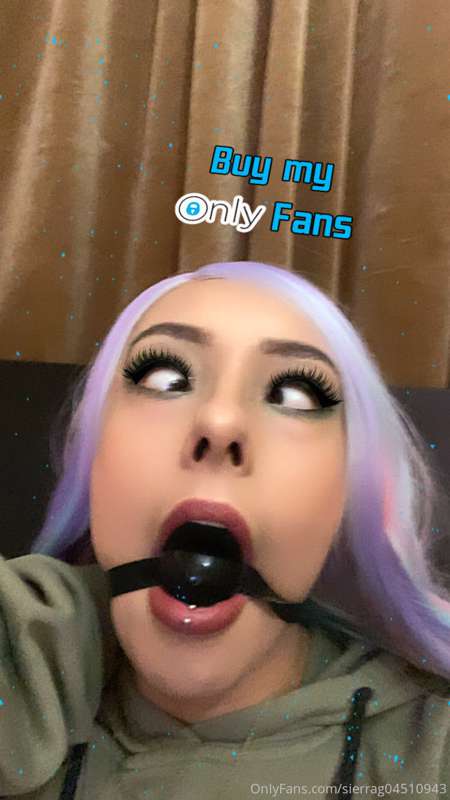 New gag ball😇❣️

What’s everyone’s favourite position 😈