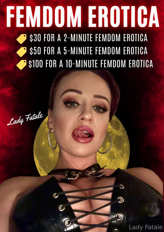 # 🔈***Femdom Erotica*** 🔈  How Amazing would it be to hear y..