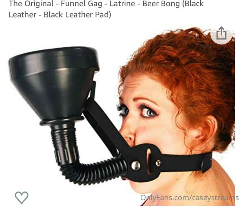 I don’t want it, I NEED IT 😻 how didn’t I know funnel gags e..