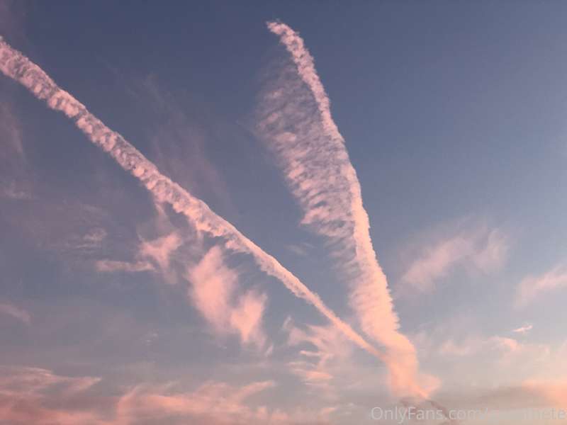 A recent sunset