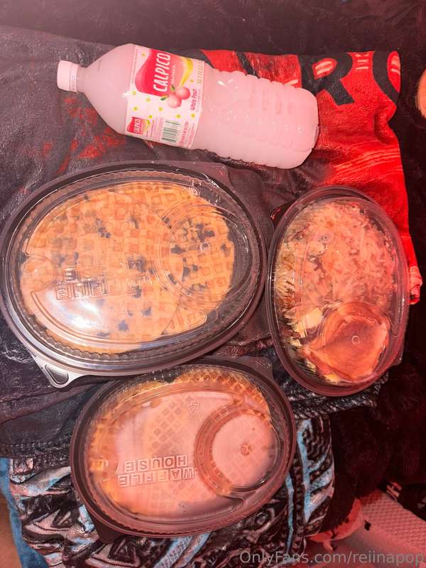 Finishing the Waffle House today! Last night I ate the whole.. 6