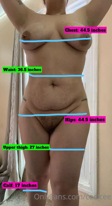 In case you were curious what an hour glass figure looks lik..