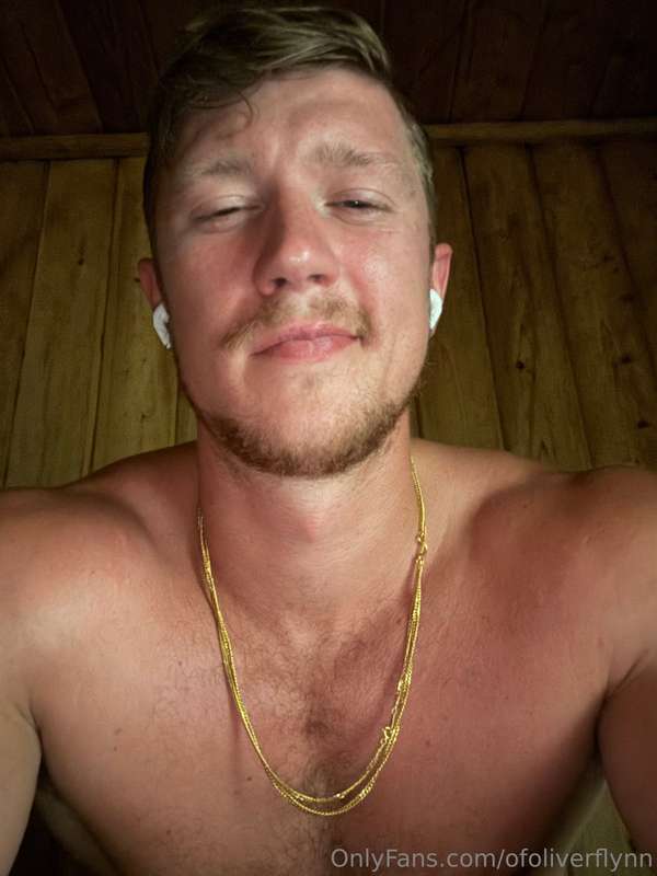did a dirty thing while at the sauna 🤪