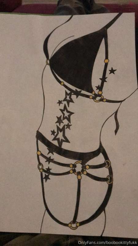 Would anyone pay to get their nudes simply drawn? 😬 (me in p..