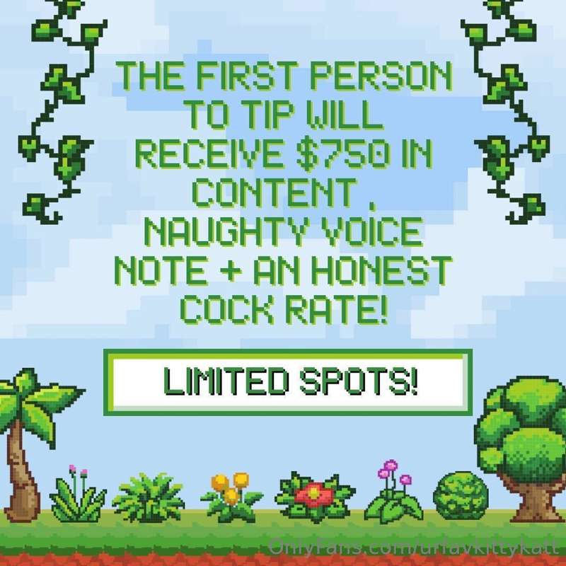 THE FIRST PERSON TO TIP $15 RECEIVES EVERYTHING LISTED😍🤤