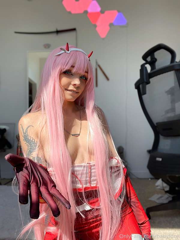 Zero Two set part 2 🌸💗☁️🧸🖤 28