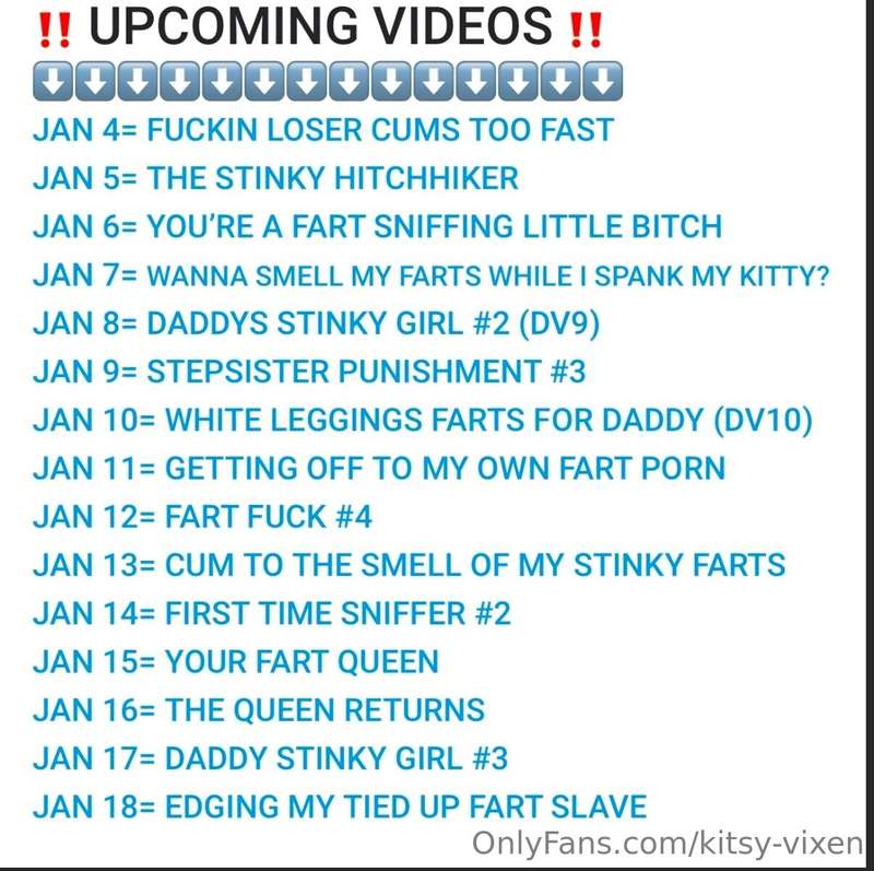 The next two weeks are ABSOLUTELY PACKED full of videos…Get ..