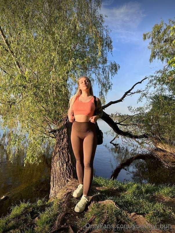 Sports in nature: when your legs are running and your though..