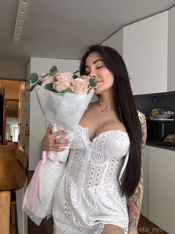 I picked these flowers… but I still think I’m the one bloomi..