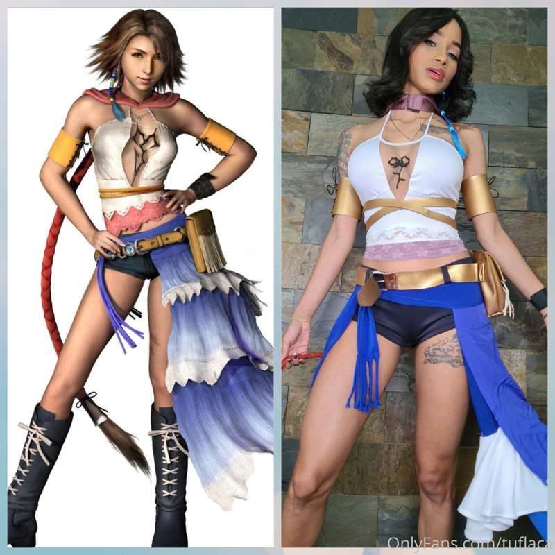 new cosplay yuna final fantasy 🧚 😍 are you yuna's lover? 🧚😍 ..
