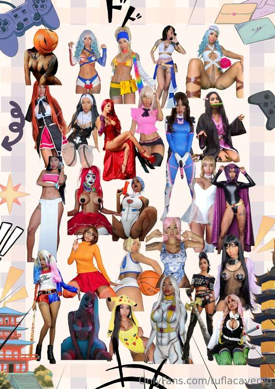🥇THE FIRST TO BE THE FASTEST TO TIP $15 RECEIVES 2 COSPLAY O..