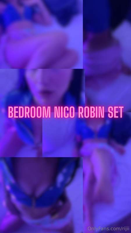 Step into my room and see a different side of Nico Robin 😈 I..