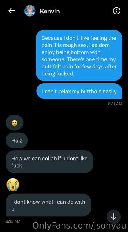 Well, in case if you ask why I didn't  collaborate with him,.. 2
