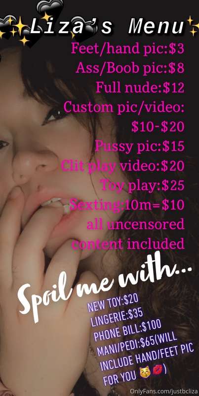 DM me 😽💋 I can’t wait to spoil you with content 👄