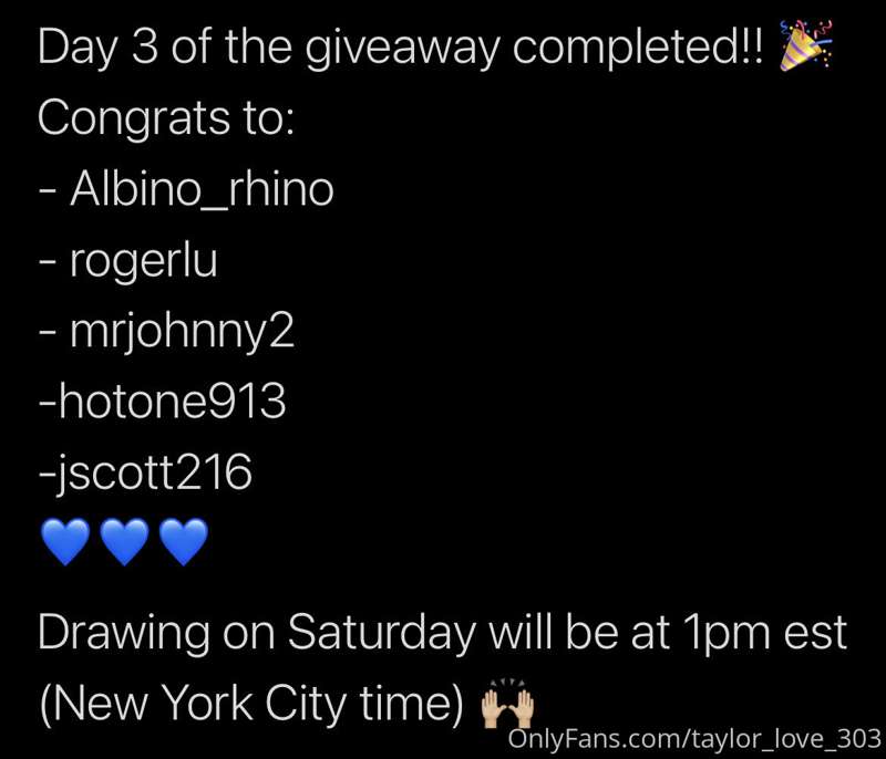 Taylor_Love_303 - Onlyfans - 30 Dec, 2020