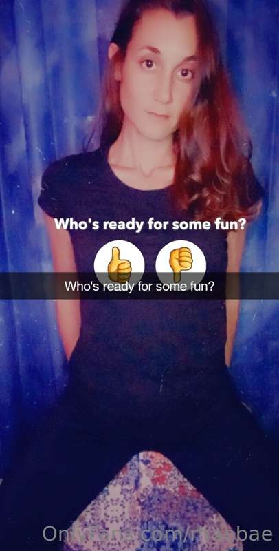 Tell me I'm pretty and watch me cum both times.