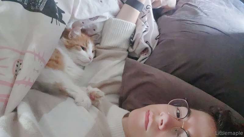 I had snuggles with my cat the other day~ 😇I've never met an.. 1