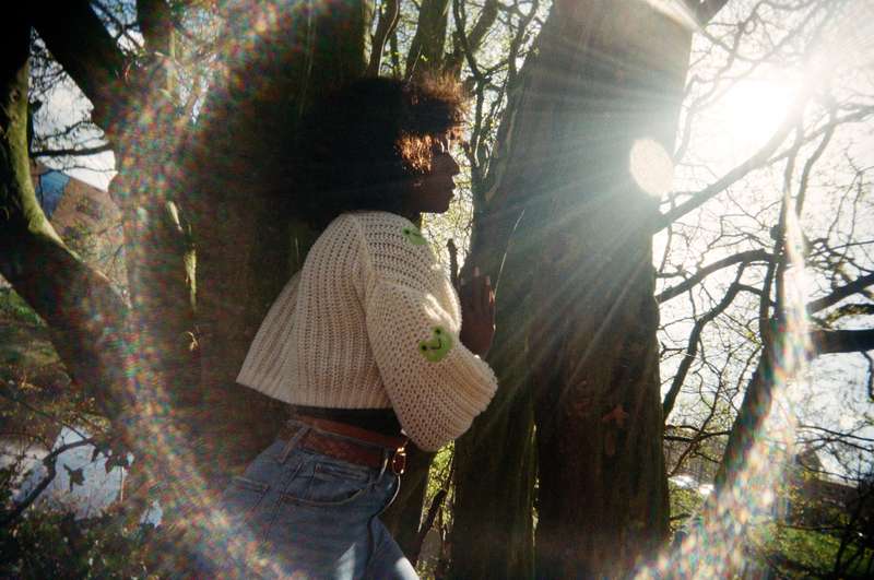 sun on my skin, back against the tree… just waiting for you ..