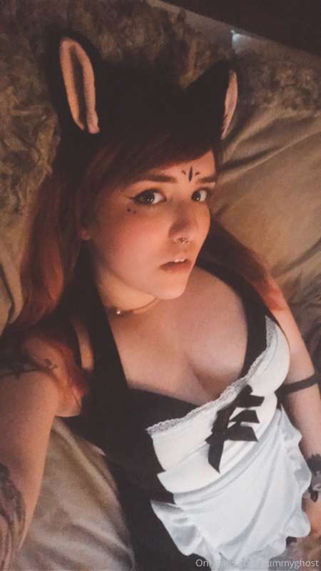 Your neko maid will lick you clean Master 👅 2