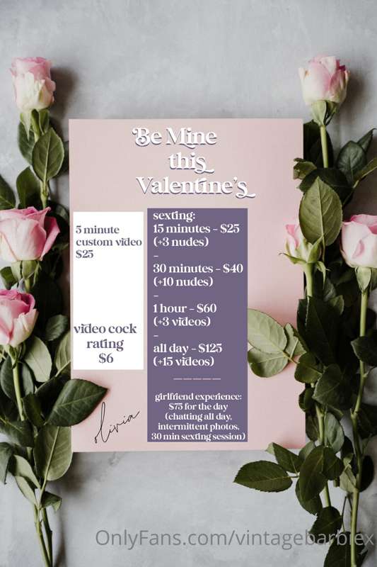 here’s the info on my valentine’s day sales! 💜🤍