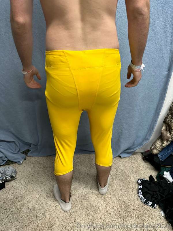 More of the private in football pants! 20