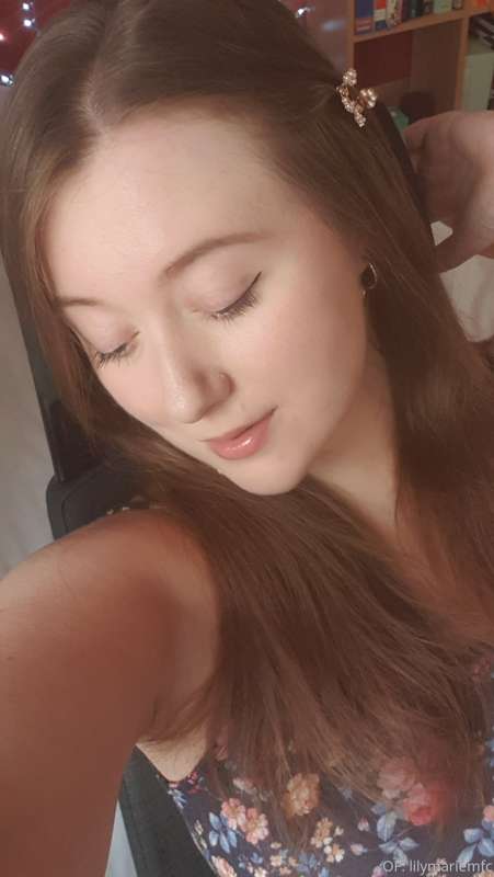 Just a selfie that I thought was cute. (July 2019)