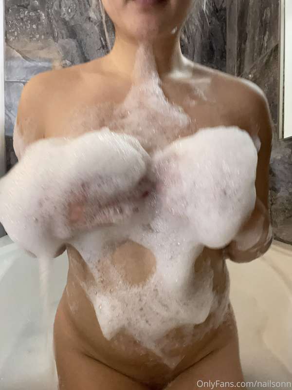 I took a nice bubble bath 🧼💭
