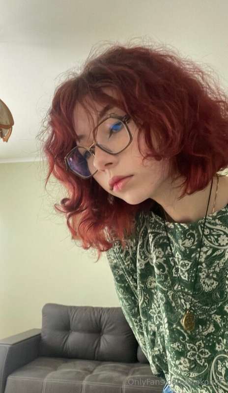 I try to keep my hair straight but it wants to be curly haha..